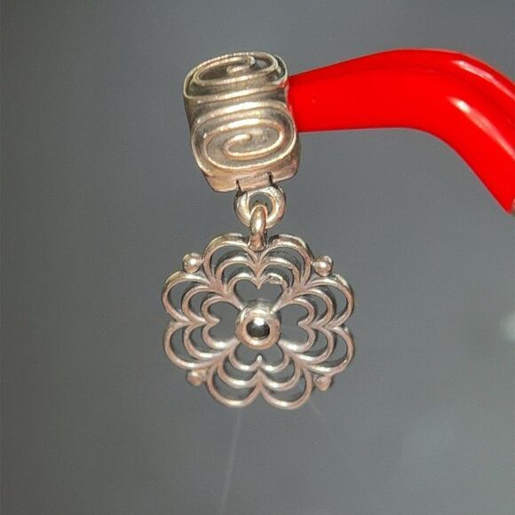 Pandora Marigold Onyx Dangle Clip Charm - Picture 3 of 4